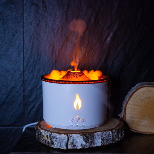 Humidificador con Forma de Volcán
